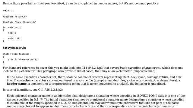 Using @ in a C or C++ application (2 Solutions!!) смотреть онлайн