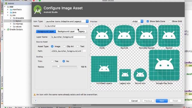 Creating and Adding an Android Launch Icon смотреть онлайн