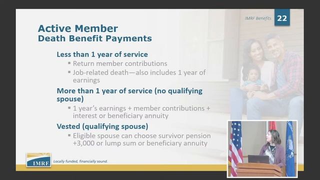 March 7, 2023 - IMRF Presentation | "Understanding Your Benefits" | LW210 смотреть онлайн