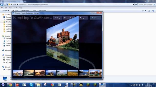 How To Change Your Log-On Background [Windows 7] смотреть онлайн