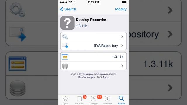 Display Recorder for ios 7.1.2 смотреть онлайн