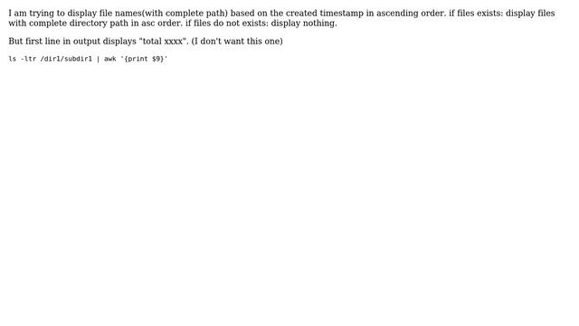 list files in ascending order смотреть онлайн