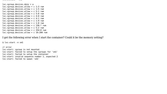 DevOps & SysAdmins: memory size error linux container смотреть онлайн