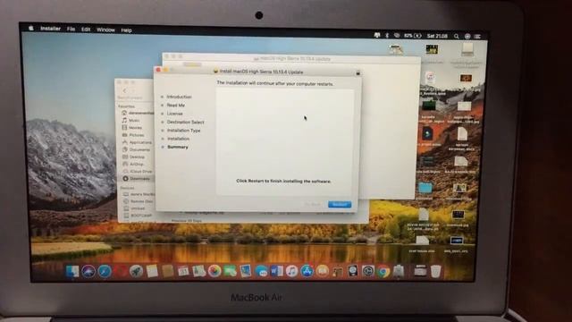 Update macOS High Sierra 10.13.4 смотреть онлайн