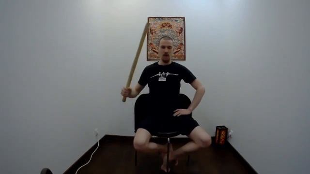 Мачете и палка. Чувство оружия, баланс, игра оружием, кистевые удары. смотреть онлайн