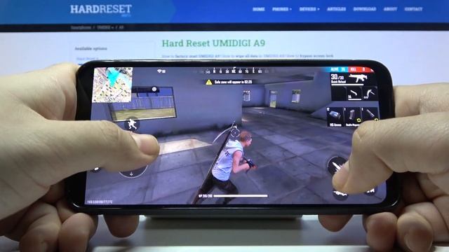 Garena Free Fire on UMIDIGI A9 - Android Game Review смотреть онлайн