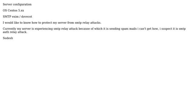 DevOps & SysAdmins: Protecting server from smtp auth relay attack смотреть онлайн