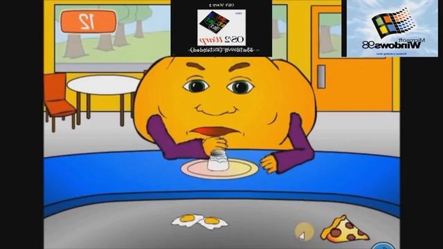 (REUPLOAD) Hungry Pumkin Has a Sparta No BGM Remix [ft. Windows 98 and OS/2 Warp 3] смотреть онлайн