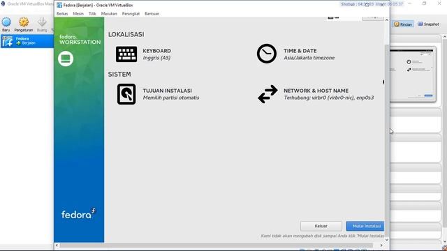 Install Fedora 23 Di Virtual Box смотреть онлайн