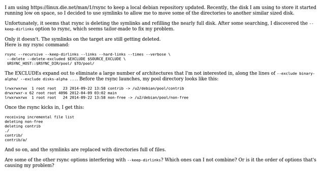 DevOps & SysAdmins: Preserving existing destination symlinks with rsync смотреть онлайн