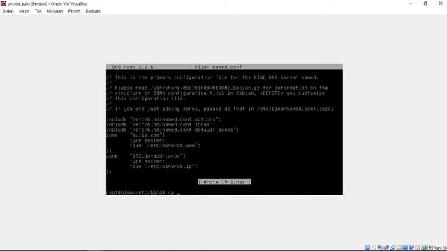 Konfigurasi DNS Debian Linux (CLI) смотреть онлайн