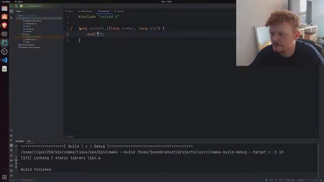Custom libc | C, Assembly смотреть онлайн