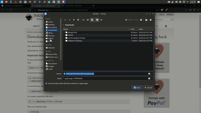 how to install inkscape AppImage on ubuintustudio смотреть онлайн