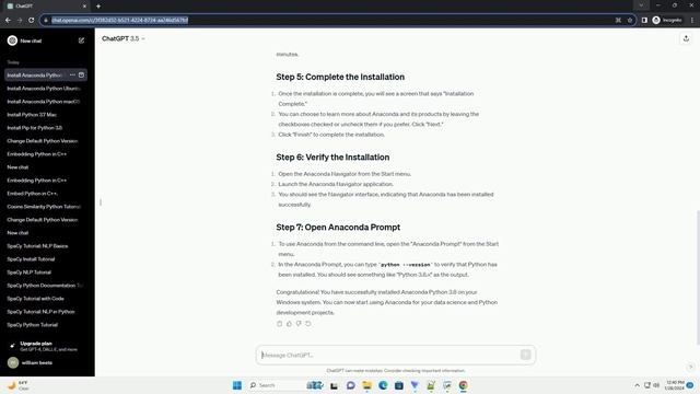 install anaconda python 3 8 windows смотреть онлайн