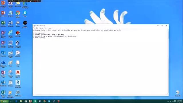 How To with WindowzDestoryer98#1 How to change your start button on windows 7,8,8 1,10 смотреть онлайн