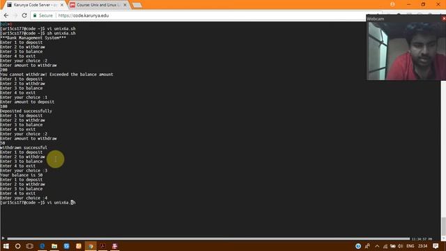 Unix and Linux lab Exp- 6: User-defined functions смотреть онлайн