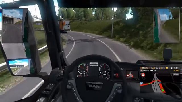 Euro Truck Simulator 2/Car Truck Games Android Ios Windows Gameplay/MAN TRUCK смотреть онлайн