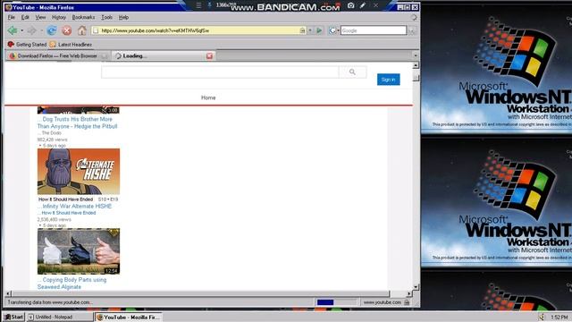 Windows NT 4.0 on Windows Virtual PC смотреть онлайн