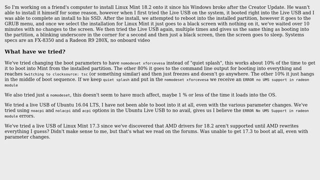 Unix & Linux: Black Screen Boot & Freezing Boot смотреть онлайн