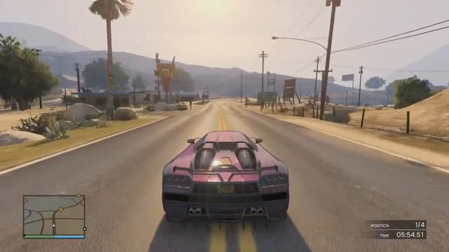 GTA 5 Racing 'Longest race ever' смотреть онлайн