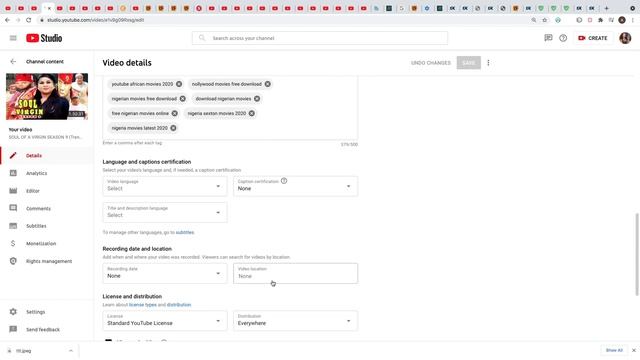 How to TAG OR Add Location to a YouTube Video 2021 смотреть онлайн