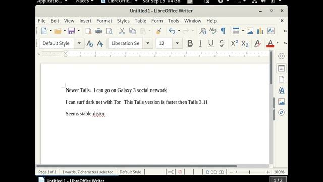 Tails Linux 4.10 смотреть онлайн