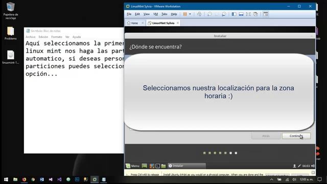 Instalación de Linux Mint Sylvia en VMware workstation смотреть онлайн
