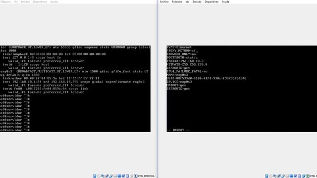 Configuracion IP y Nombres, Centos смотреть онлайн