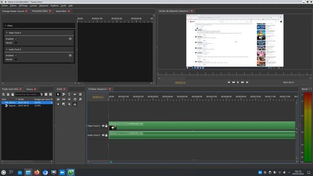 Olive video Editor v01 VS v02 (Appimage) Linux смотреть онлайн