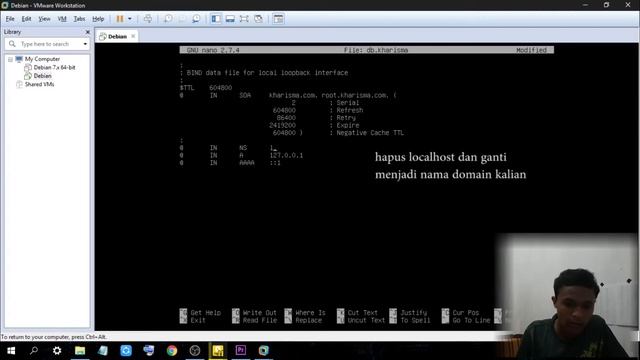 Tutorial bind9 di debian 9 (DNS Server) смотреть онлайн