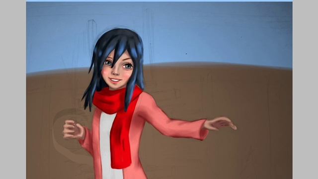 ibis paint x speedpaint | Mikasa смотреть онлайн