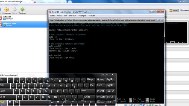 Konfigurasi Jaringan di Debian 10 - VirtualBox смотреть онлайн