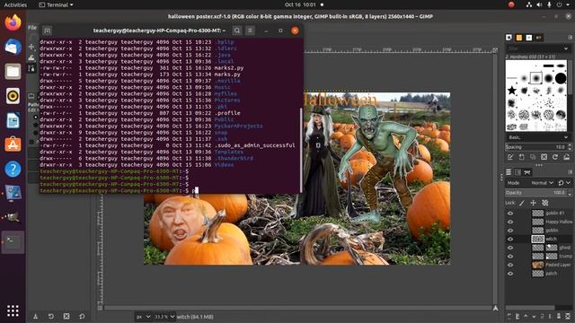Screencasting demo on Ubuntu 20.04 смотреть онлайн