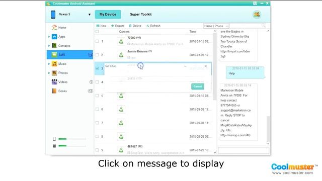 How to Mass Texting with Android Assistant смотреть онлайн