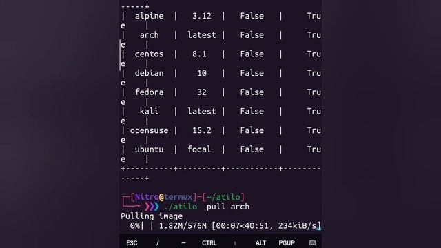 One click install all popular GNU/ LINUX distribution in termux | atilo | by Nitro Hacker смотреть онлайн
