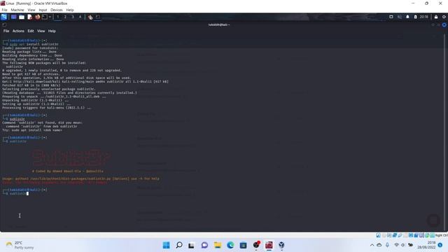 Finding subdomains with Sublist3r or sublister смотреть онлайн
