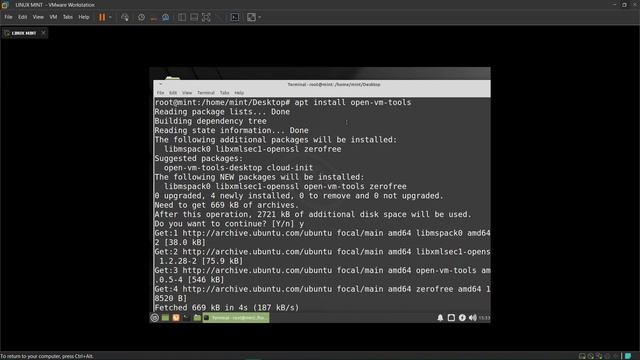 How to install Vm Ware tools in linux смотреть онлайн