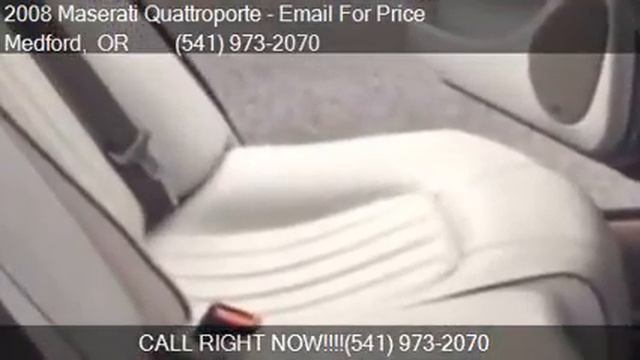 2008 Maserati Quattroporte Automatic 4dr Sedan for sale in M смотреть онлайн