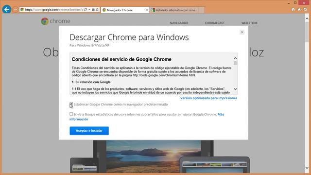Descargar Instalar Google Chrome Windows 8 7 Vista XP 2015 instalador Offline смотреть онлайн