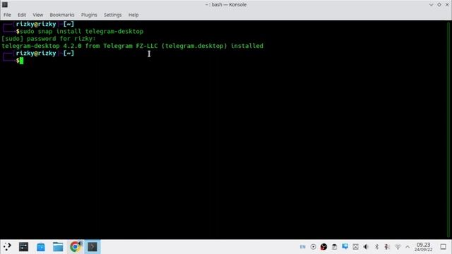 Cara Install Telegram Desktop Di Linux Ubuntu | How To Install Telegram Desktop | Snap смотреть онлайн