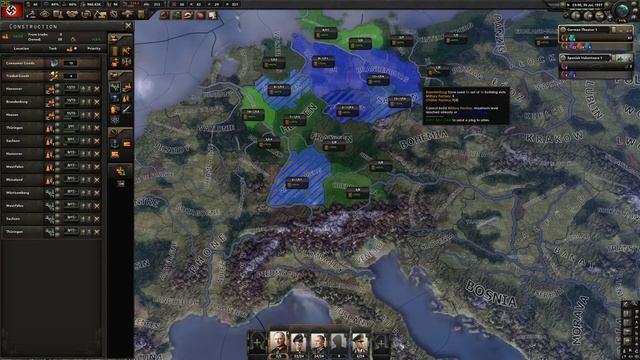 HOI4 beginner Germany tutorial #1 (All dlc's) смотреть онлайн