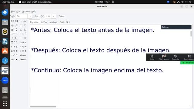 Grupo TIC anual, Clase 26 de febrero: Insertar imágenes en Writer parte 2 смотреть онлайн