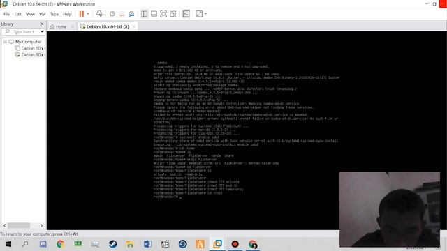 #5 Instalasi dan Konfigurasi File Server samba di Debian 10 смотреть онлайн