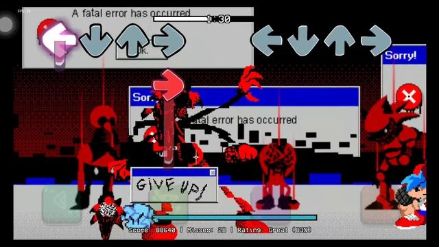 FNF fatal error Android gameplay (tas bien??) смотреть онлайн
