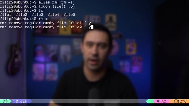 Linux in 3h - #3 Copying files - cp, mv, mkdir, rm смотреть онлайн
