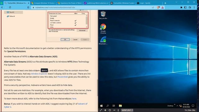 Windows Fundamental 1 Lab On TryHackMe platform | Pre Security Course смотреть онлайн