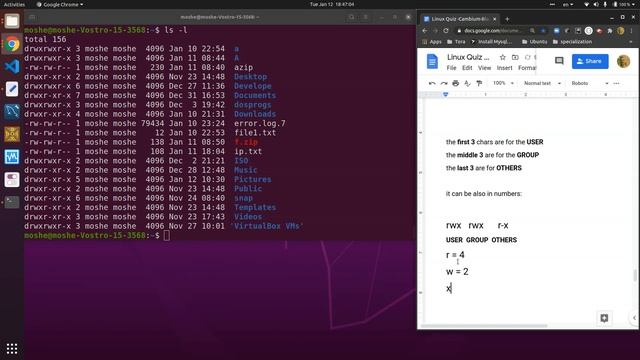 27 Linux Permissions with numbers representation 777 смотреть онлайн