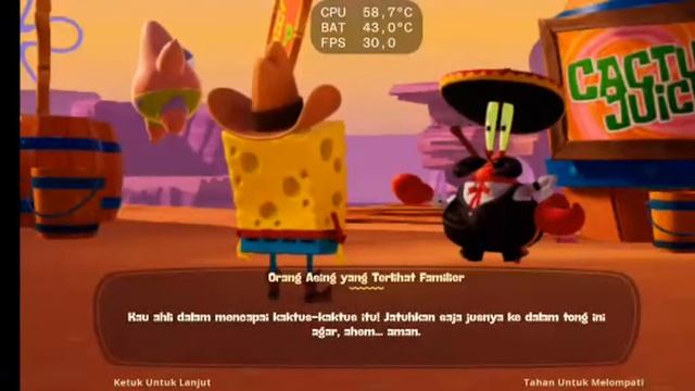Spongebob Cosmic Shake Android смотреть онлайн