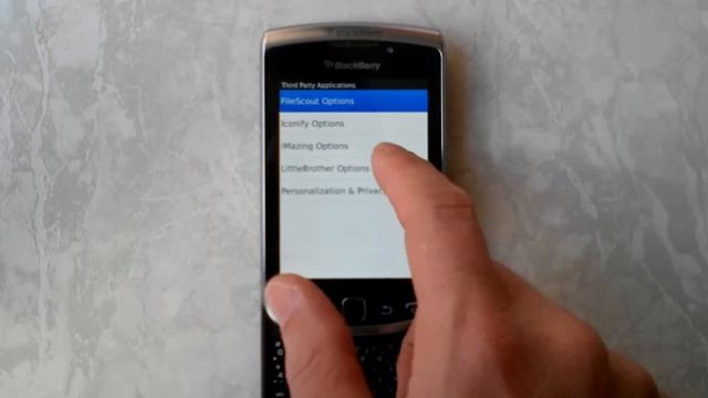 iMazing for BlackBerry in action - new app by emacberry.com смотреть онлайн