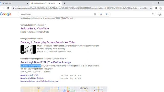 Fedora Bread now supported on the Google search engine смотреть онлайн